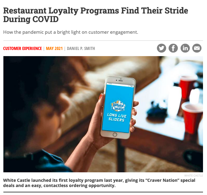 Restaurant Loyalty Programs Find Their Stride During COVID