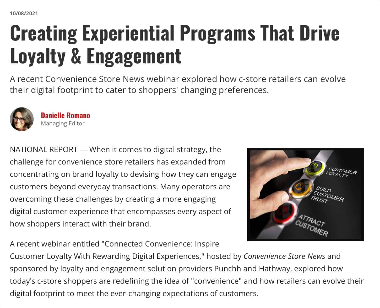 Creating Experiential Programs That Drive Loyalty & Engagement