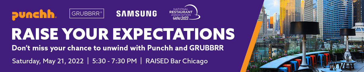 Raise Your Expectations - Don’t miss your chance to unwind with Punchh and GRUBBRR