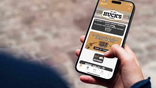 Huck's Revamps Mobile App With New Features