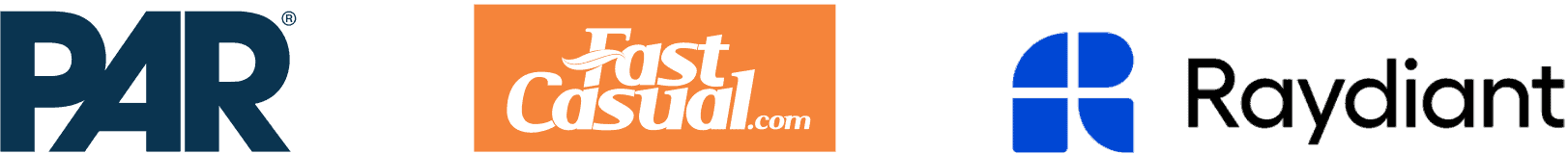 PAR, Fast Casual, Raydiant