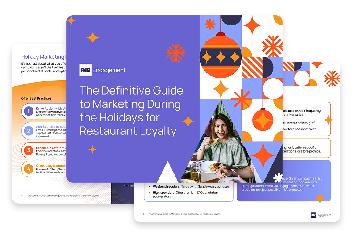 a complete guide to holiday catering for restaurants:... The 2025 Holiday Marketing Guide for Restaurant Loyalty - PAR Engagement